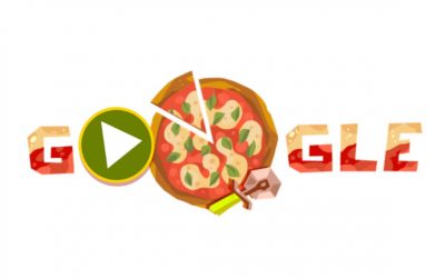 Google Doodle for Celebrating Pizza  – Hired by Google
